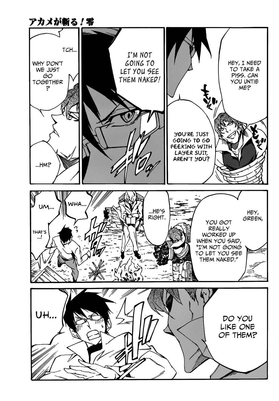Page 8 Chapter 8 Akame ga KILL! Zero