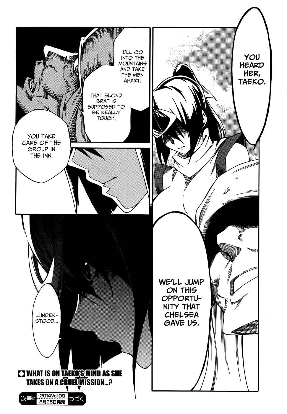 Page 22 Chapter 9 Akame ga KILL! Zero
