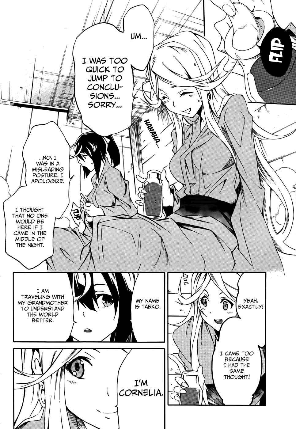 Page 8 Chapter 9 Akame ga KILL! Zero