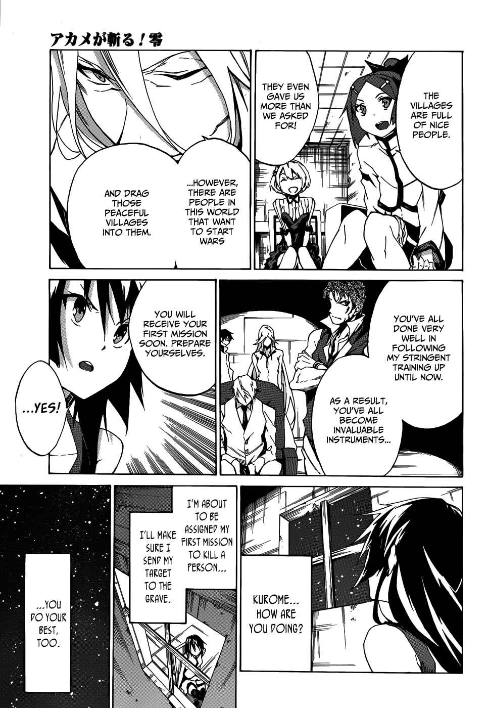Page 28 Chapter 2 Akame ga KILL! Zero