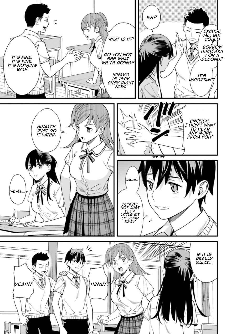 Page 11 Chapter 3 Hirasaka Hinako ga Ero Kawaii koto wo Ore dake ga Shitteiru