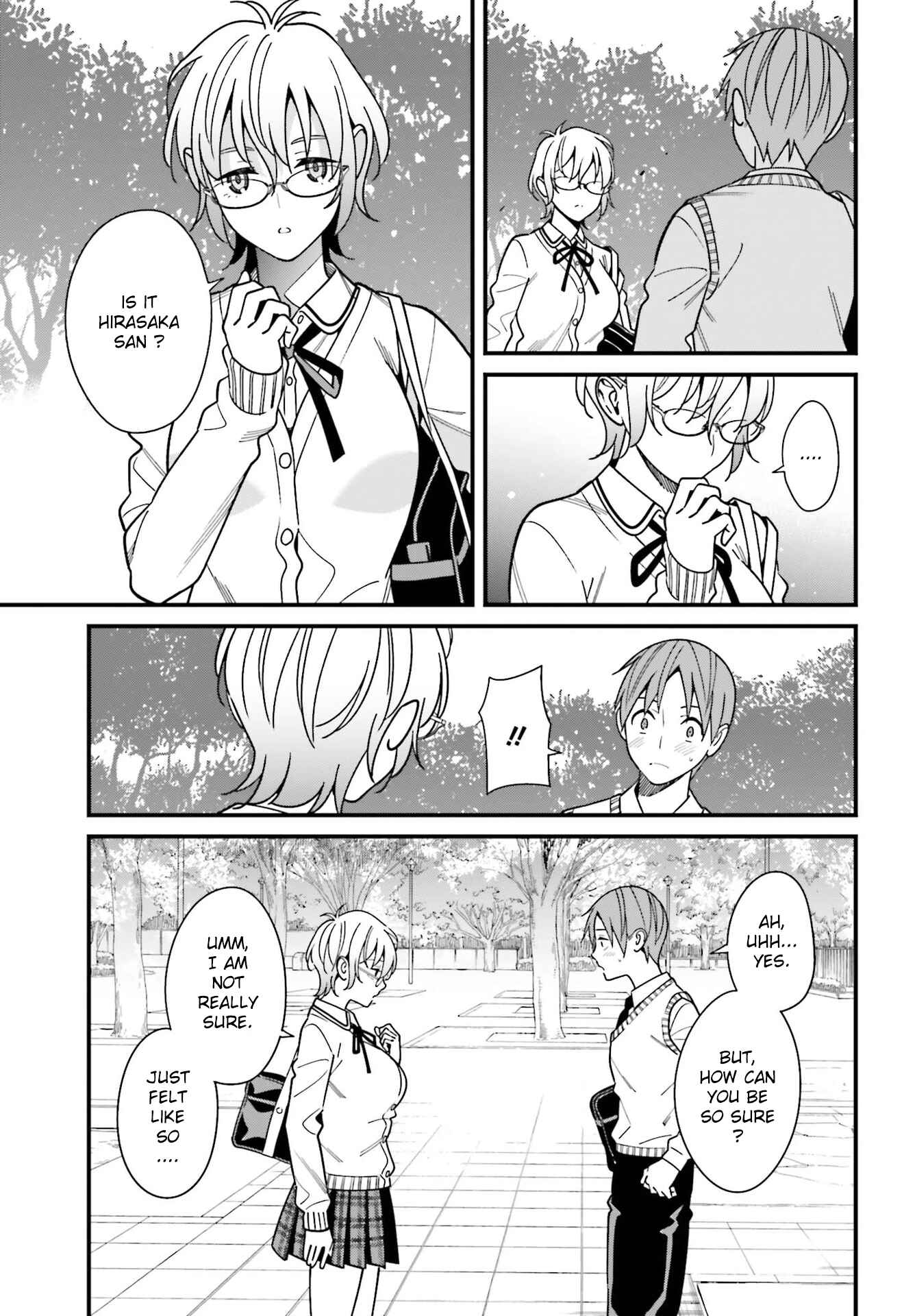 Page 13 Chapter 36 Hirasaka Hinako ga Ero Kawaii koto wo Ore dake ga Shitteiru