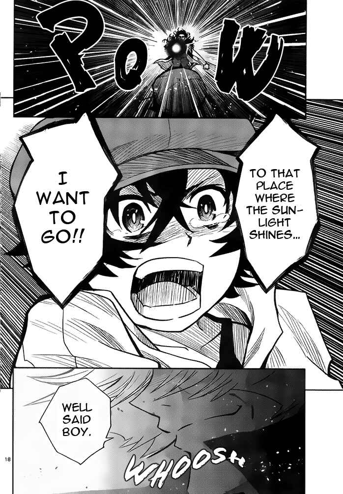 Page 18 Chapter 2 Courtesy of Zettai Karen Children -THE UNLIMITED- Hyoubu Kyousuke - WANDERER