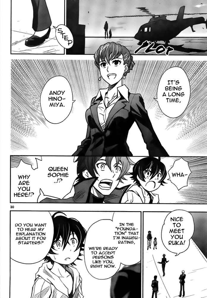 Page 29 Chapter 2 Courtesy of Zettai Karen Children -THE UNLIMITED- Hyoubu Kyousuke - WANDERER