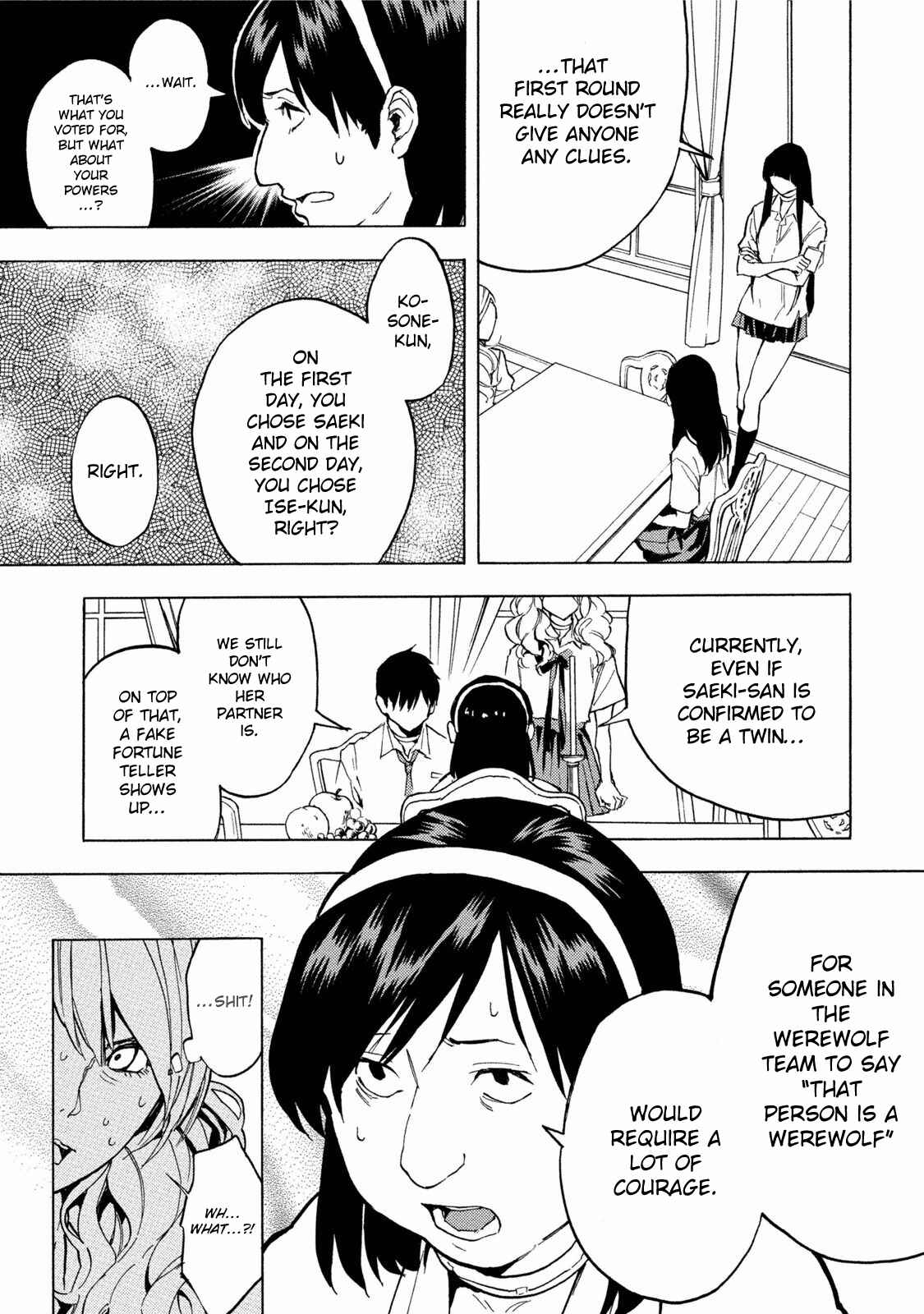 Page 13 Chapter 12 Jinrou Game: Beast Side
