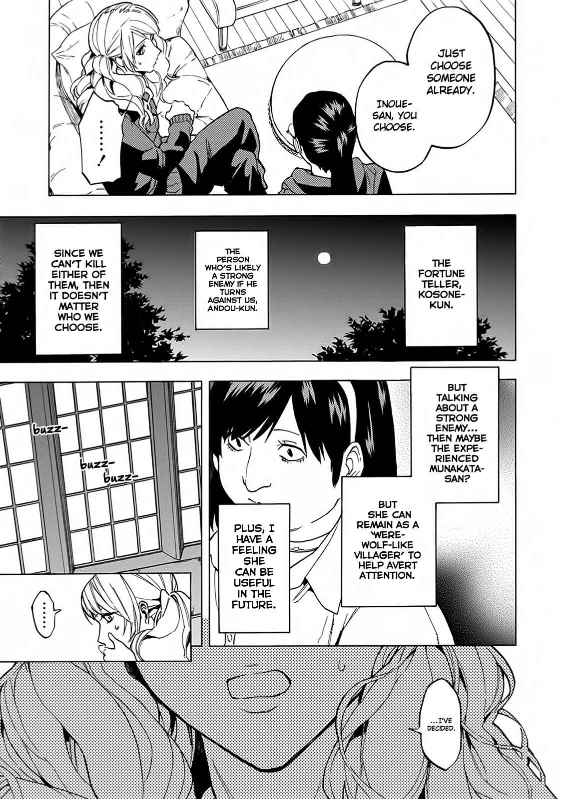 Page 12 Chapter 13 Jinrou Game: Beast Side