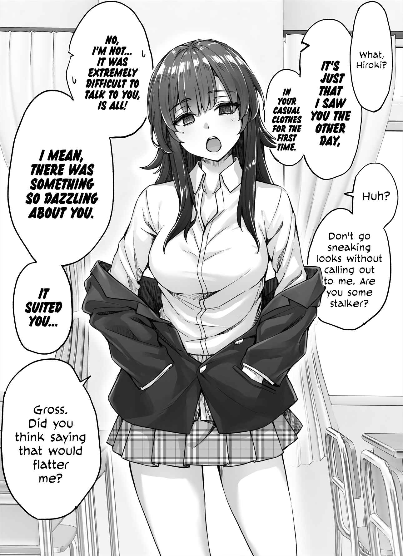 Page 1 Chapter Unknown_4384 The Shiba Inu Type Girl Feigning as a Capricious Cat