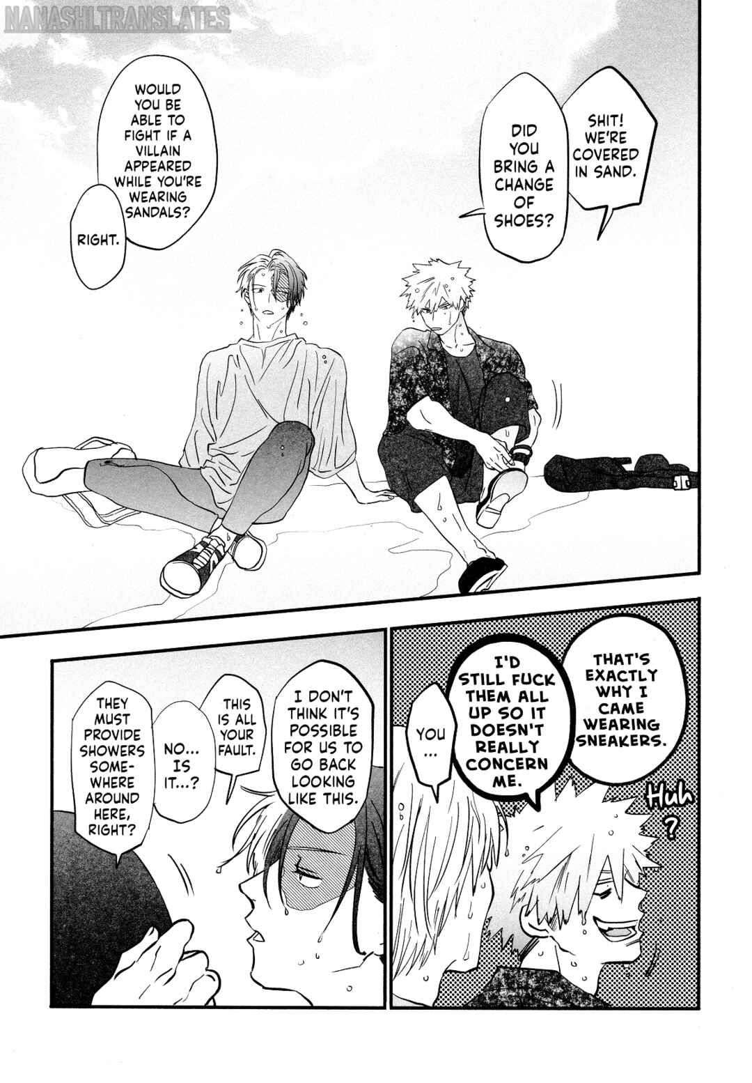 Page 35 Chapter 4 My Hero Academia - Warai Tobashitekure Nai ka  (Doujinshi)