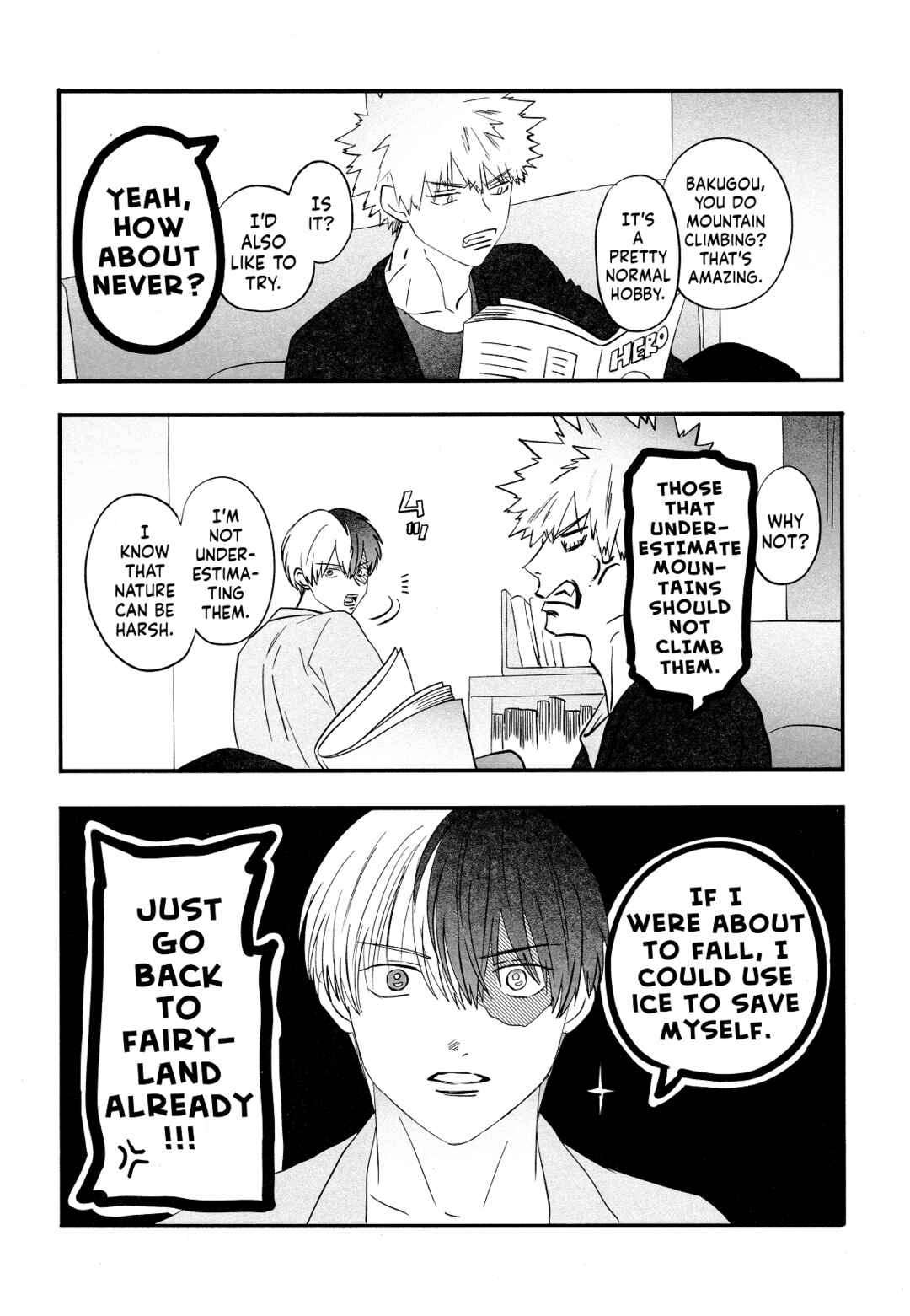 Page 36 Chapter 2 My Hero Academia - Warai Tobashitekure Nai ka  (Doujinshi)