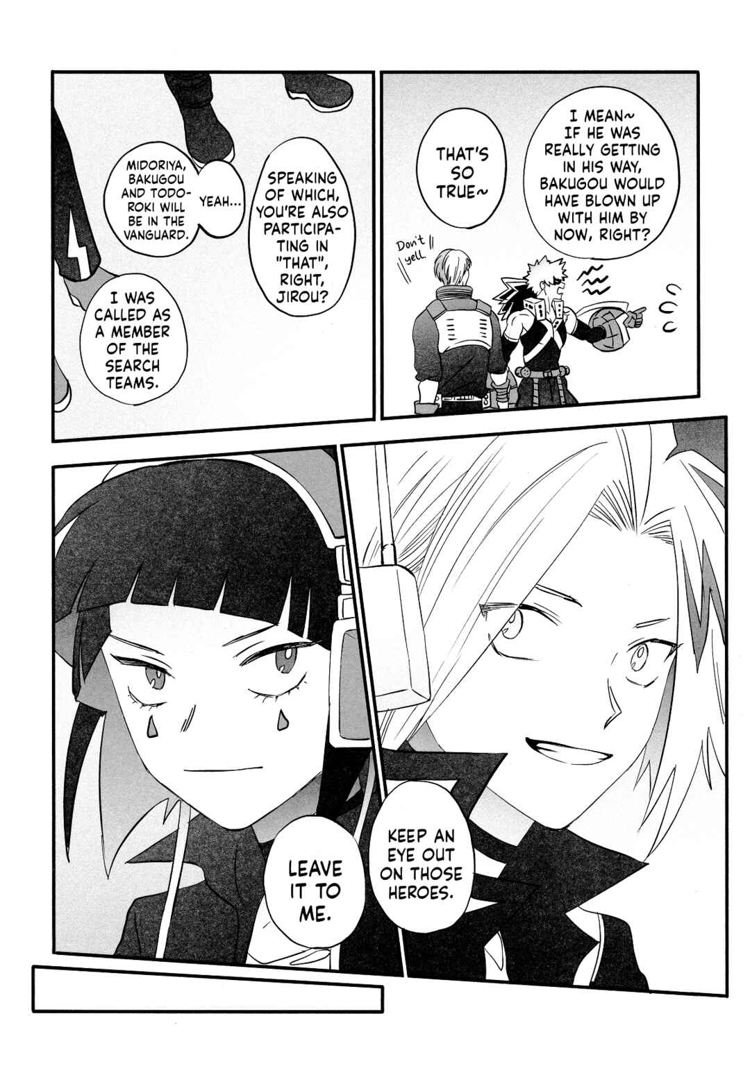 Page 34 Chapter 3 My Hero Academia - Warai Tobashitekure Nai ka  (Doujinshi)