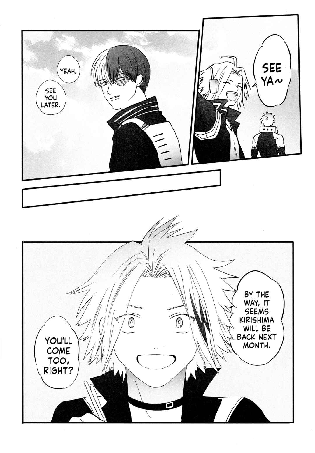Page 36 Chapter 3 My Hero Academia - Warai Tobashitekure Nai ka  (Doujinshi)