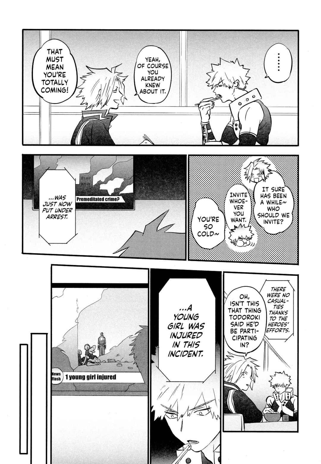 Page 37 Chapter 3 My Hero Academia - Warai Tobashitekure Nai ka  (Doujinshi)