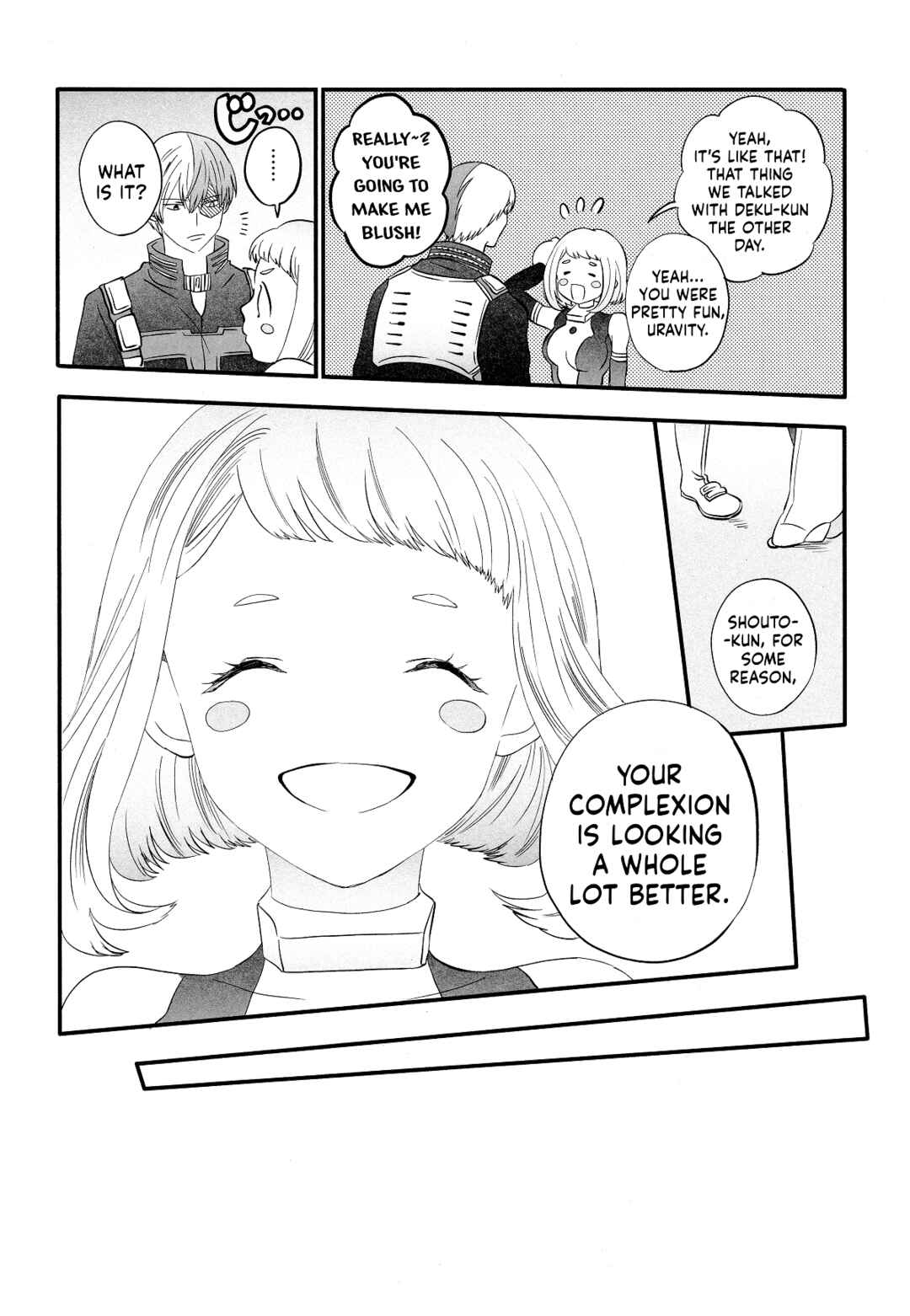Page 4 Chapter 3 My Hero Academia - Warai Tobashitekure Nai ka  (Doujinshi)