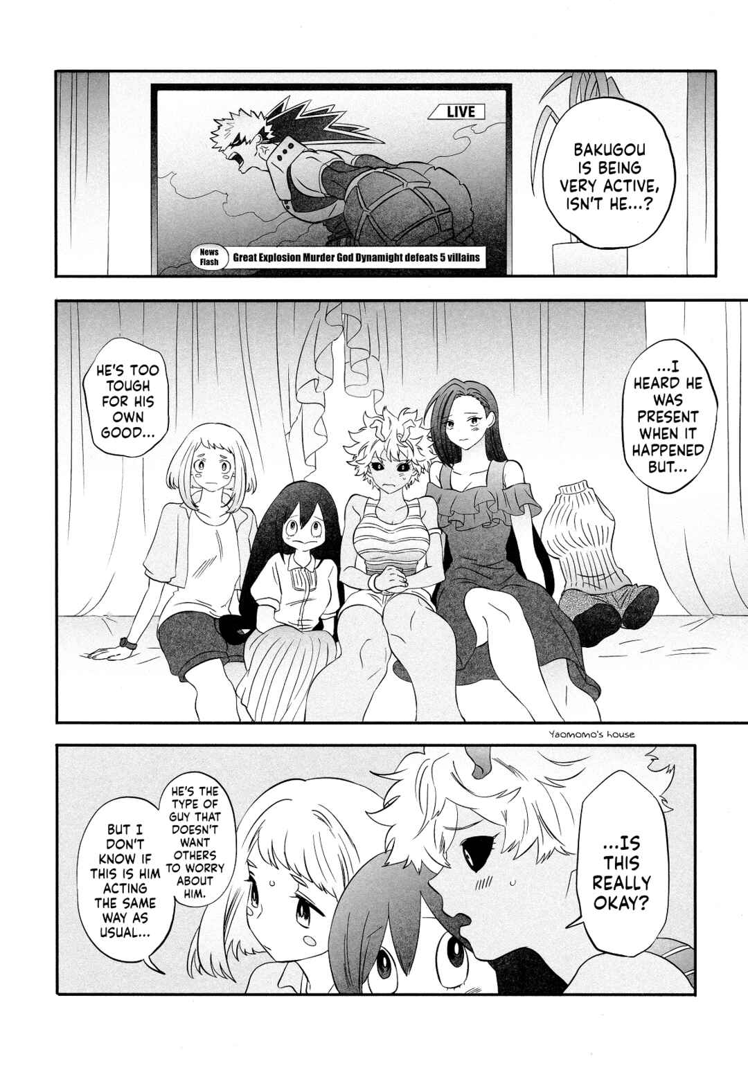 Page 18 Chapter 6 My Hero Academia - Warai Tobashitekure Nai ka  (Doujinshi)