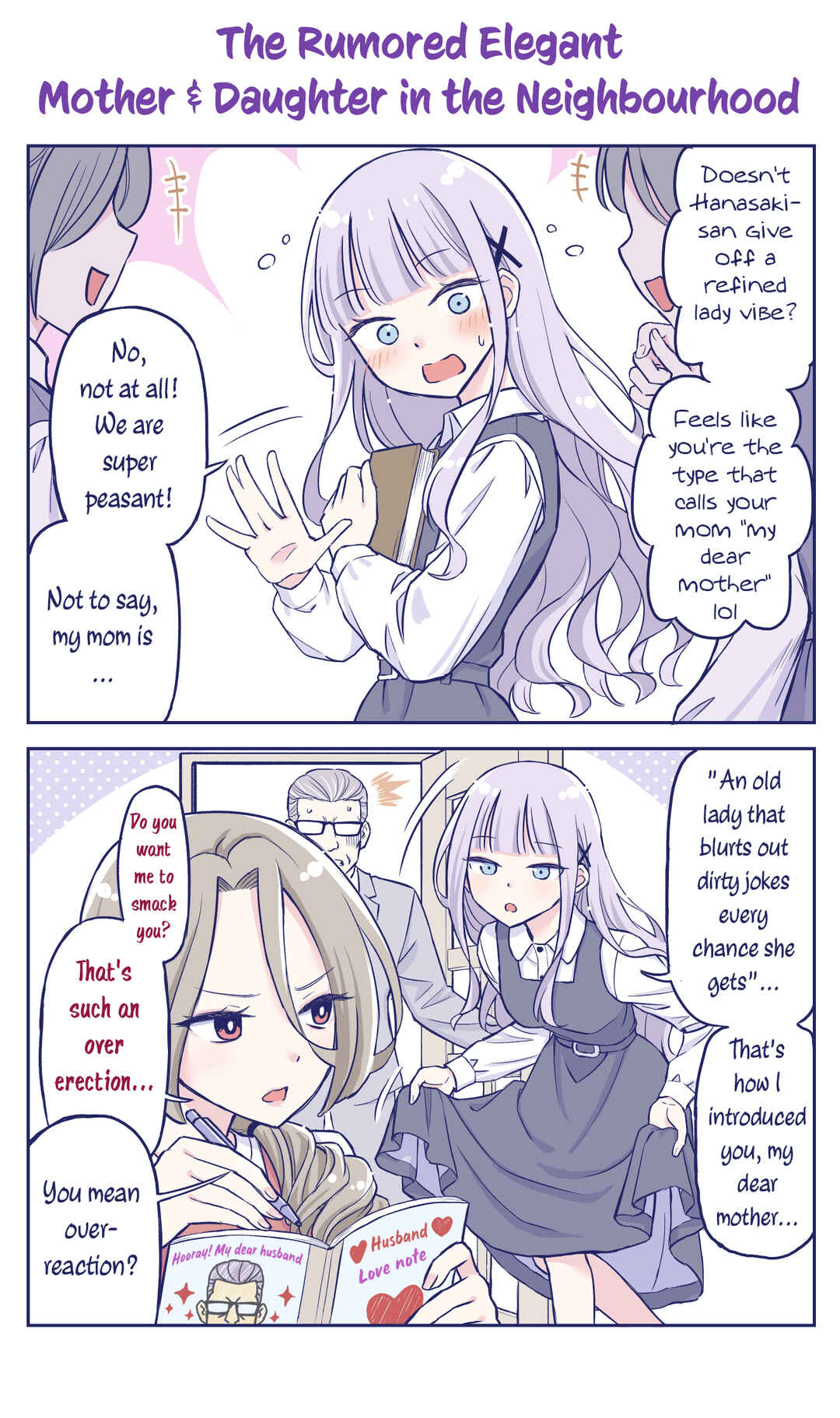 Page 1 Chapter 28 The Lecture You Would Never Want Your Parents to Give You