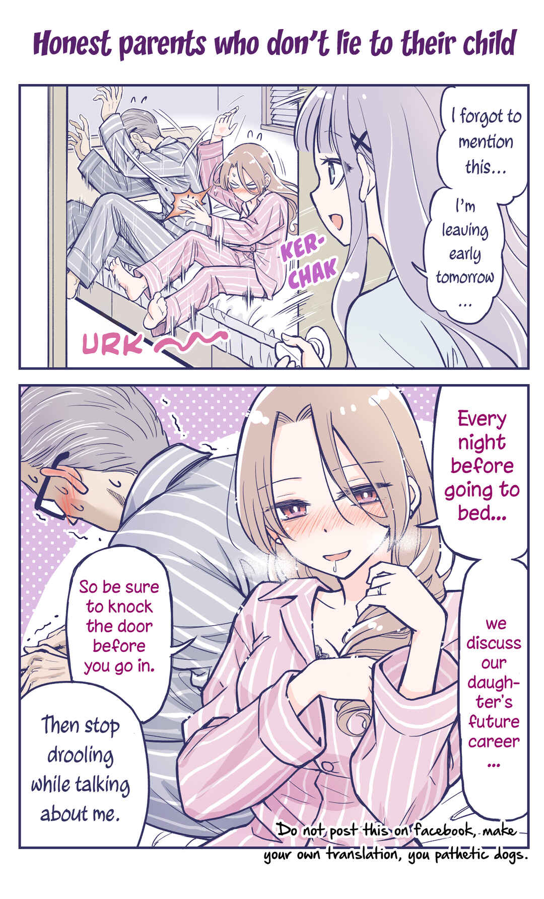Page 1 Chapter 13 The Lecture You Would Never Want Your Parents to Give You