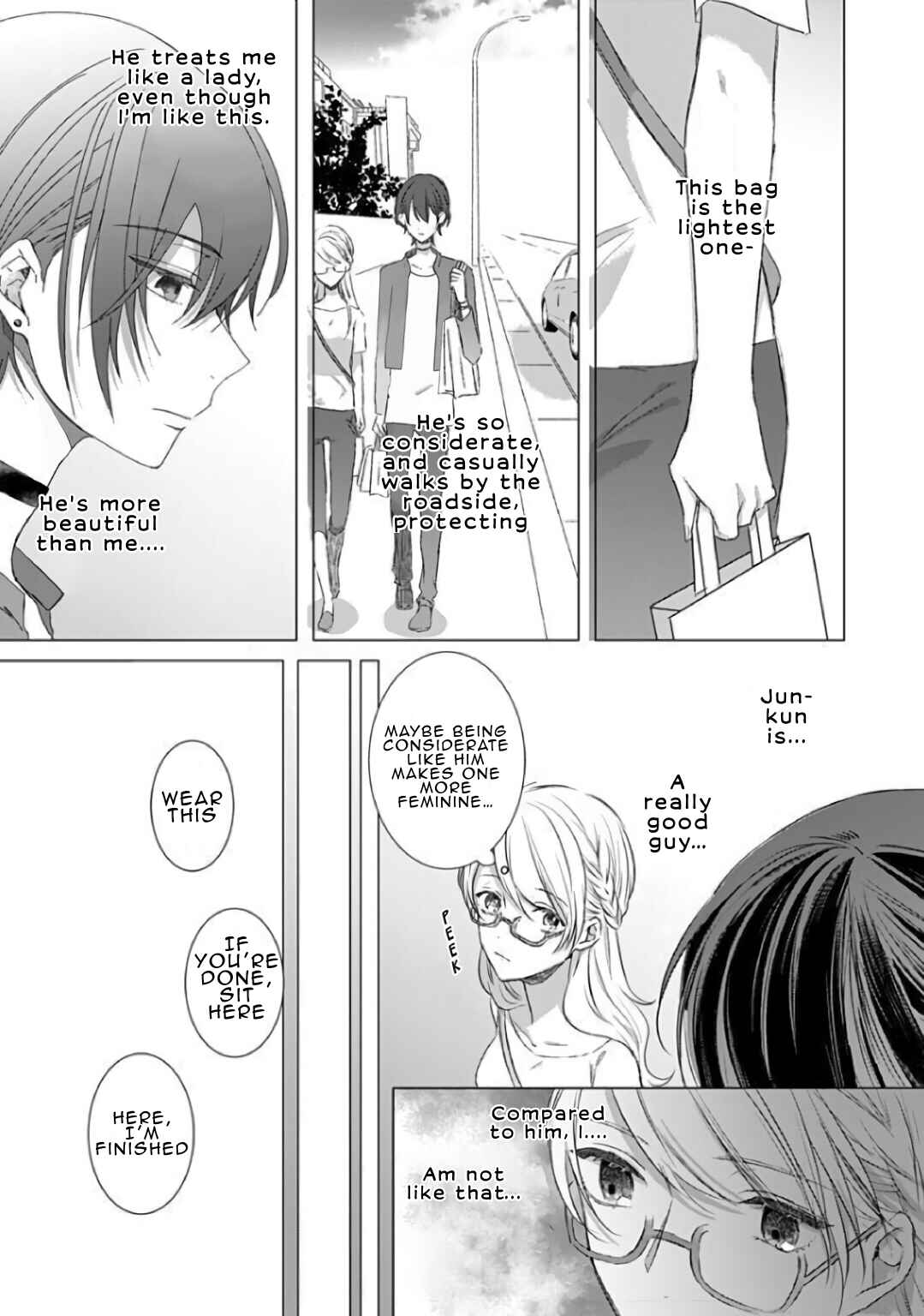 Page 15 Chapter 1 Bijin na Jun-kun no Dekiai Shidou