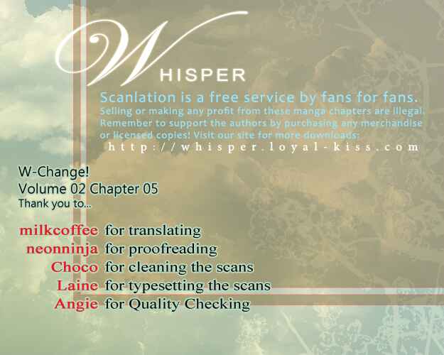 Page 1 Chapter 5 W Change!!