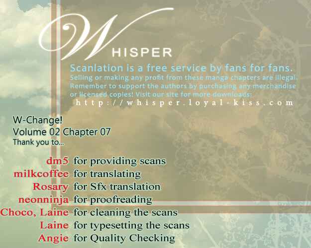 Page 1 Chapter 7 W Change!!