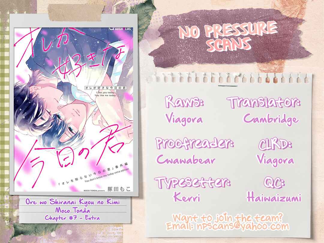 Page 32 Chapter 7 Ore wo Shiranai Kyou no Kimi