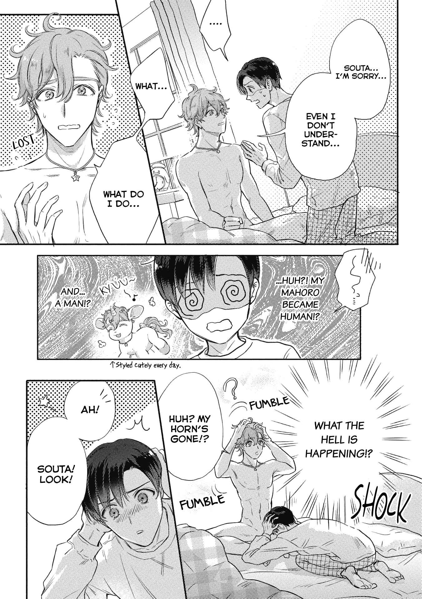 Page 11 Chapter 1 Cherry to unicorn
