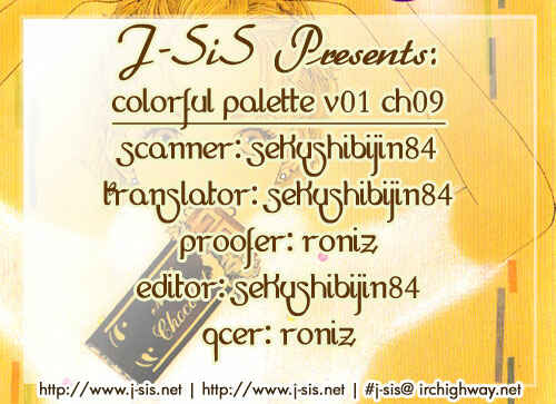 Page 1 Chapter 9 Colorful Pallet
