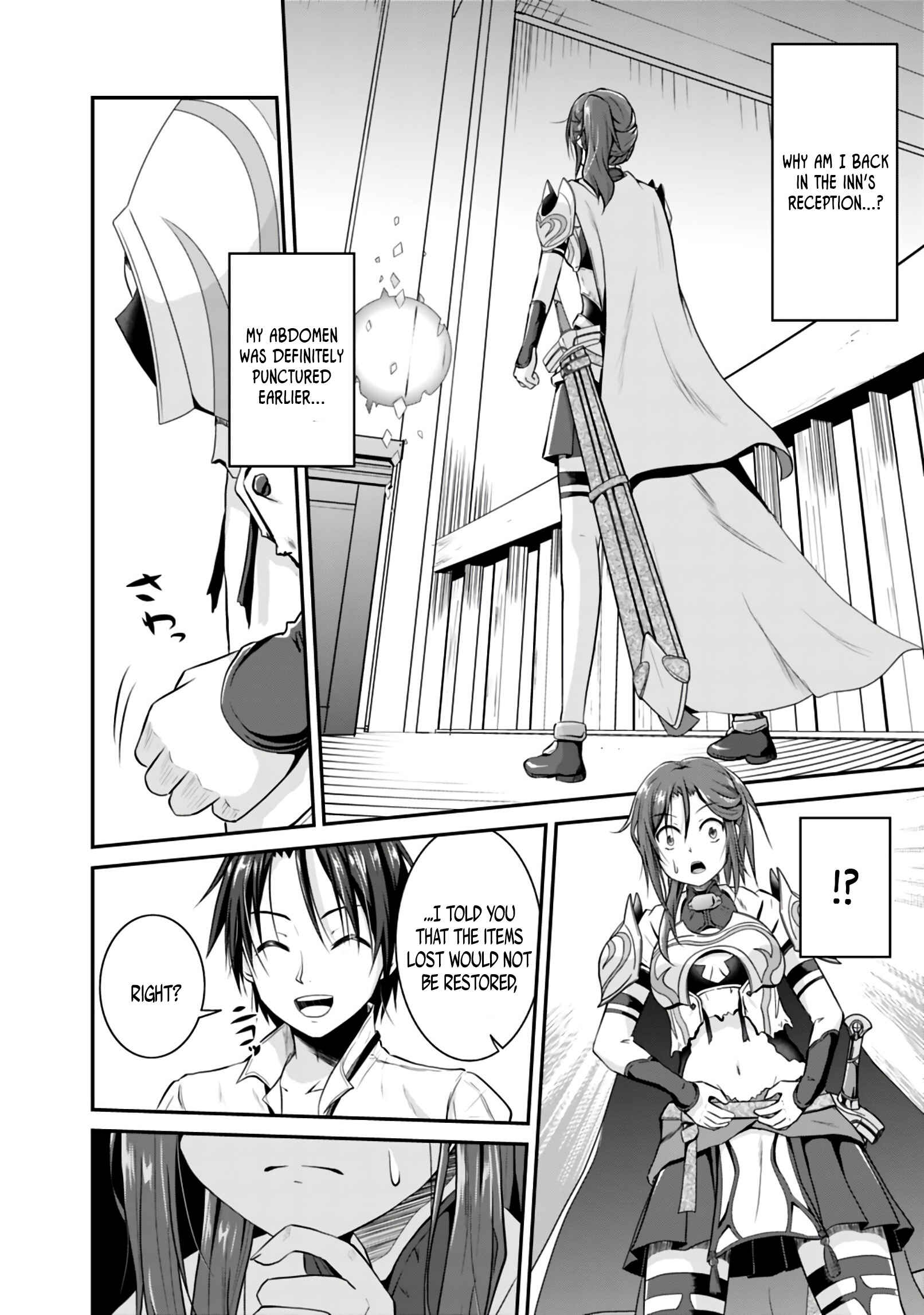 Page 4 Chapter 2.1 The Inn Where You Can Save and Load ~ It Seems an OP Reincarnator Has Begun Training Newcomers at an Inn ~