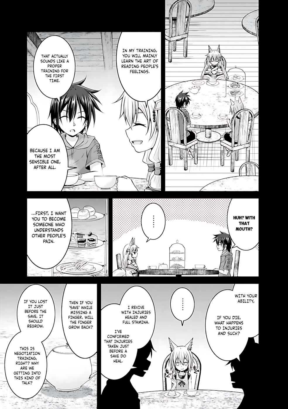 Page 8 Chapter 45 The Inn Where You Can Save and Load ~ It Seems an OP Reincarnator Has Begun Training Newcomers at an Inn ~