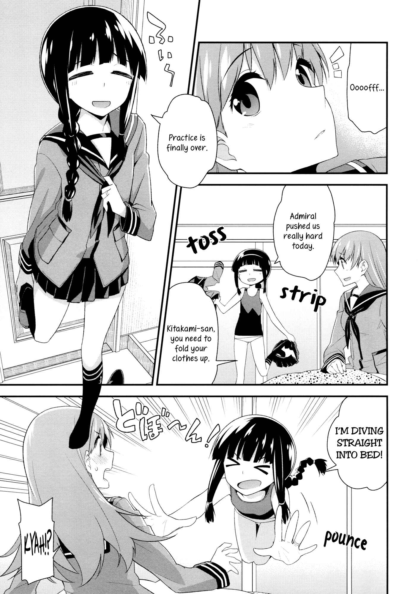 Page 10 Chapter Unknown_1fb4 Kantai Collection -KanColle- As Long As You Say It’s Okay, Kitakami-san… (Doujinshi)