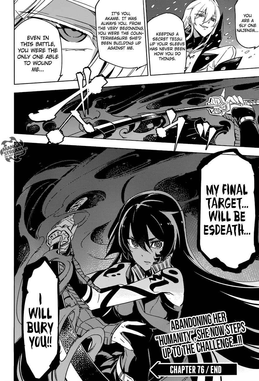 Page 52 Chapter 76 Akame ga KILL!