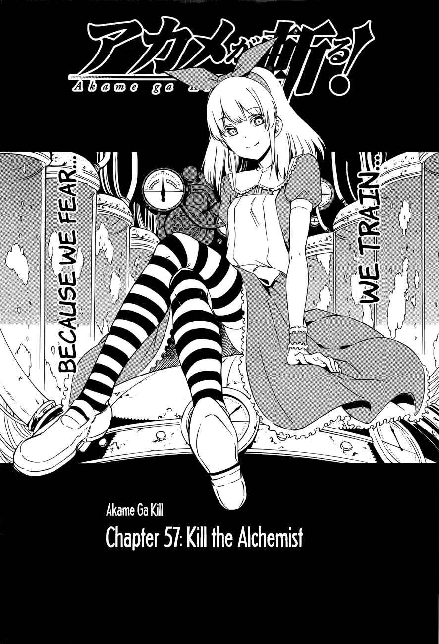 Page 1 Chapter 57 Akame ga KILL!