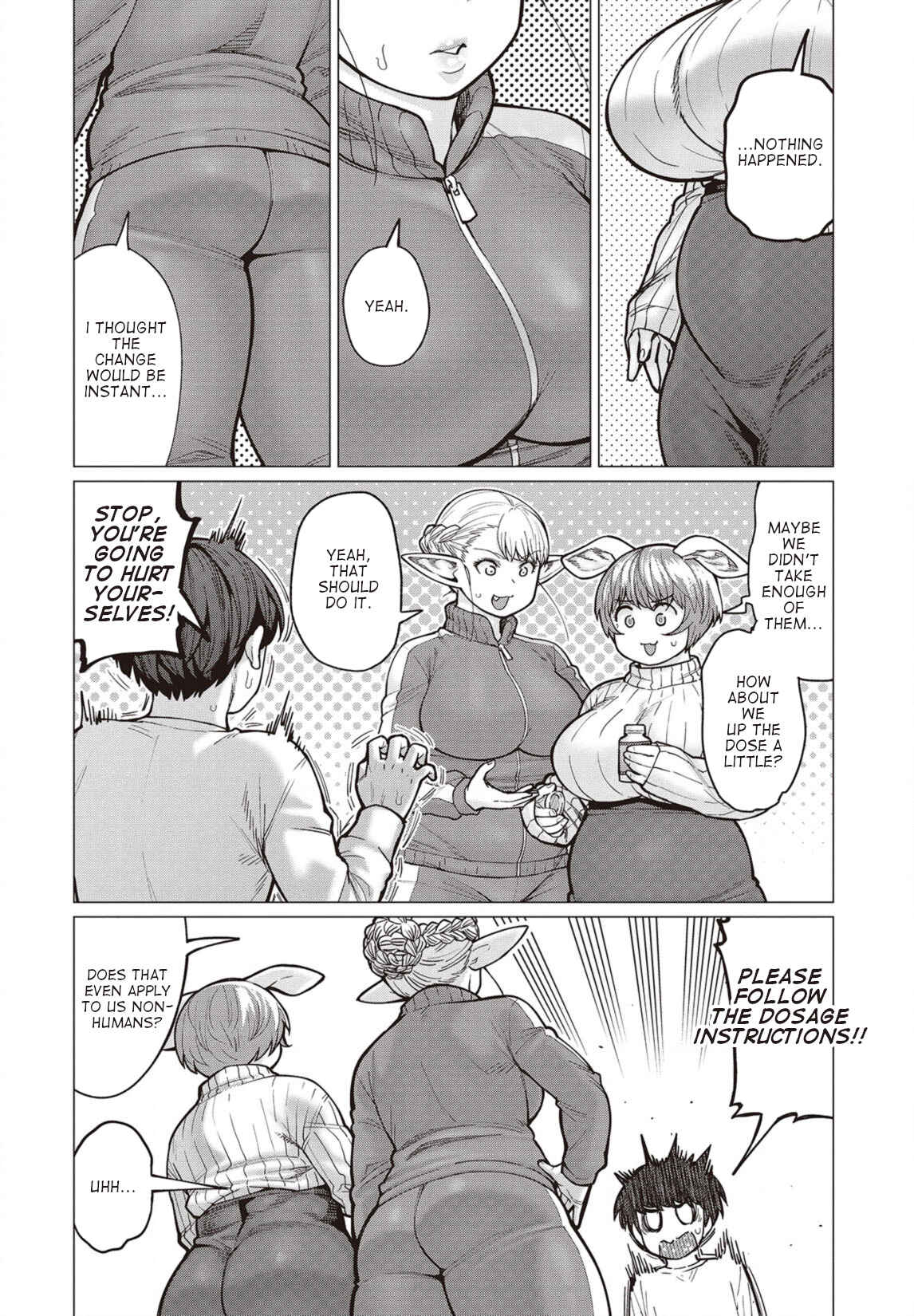 Page 9 Chapter 34 Elf-san wa Yaserarenai