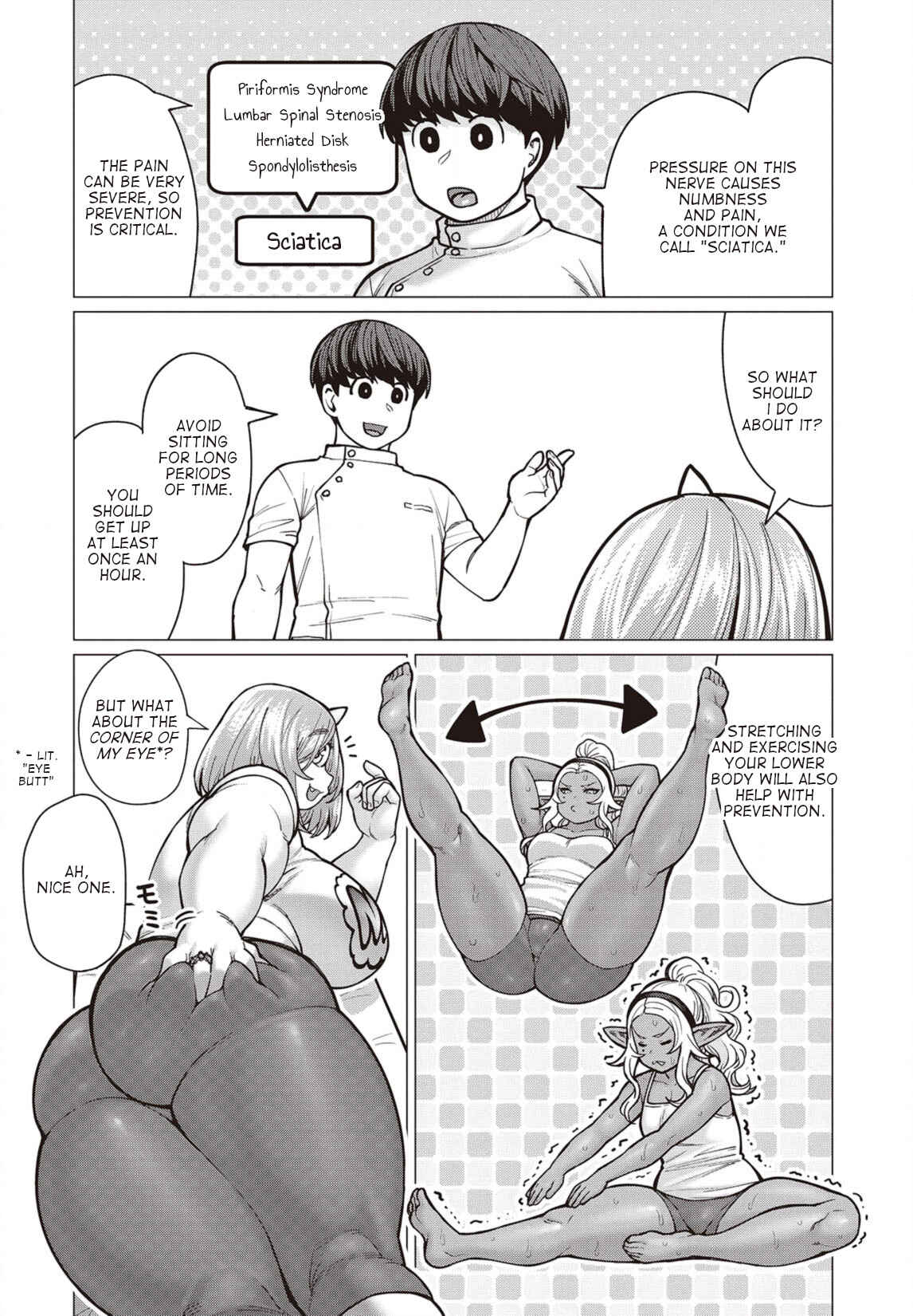 Page 13 Chapter 38 Elf-san wa Yaserarenai