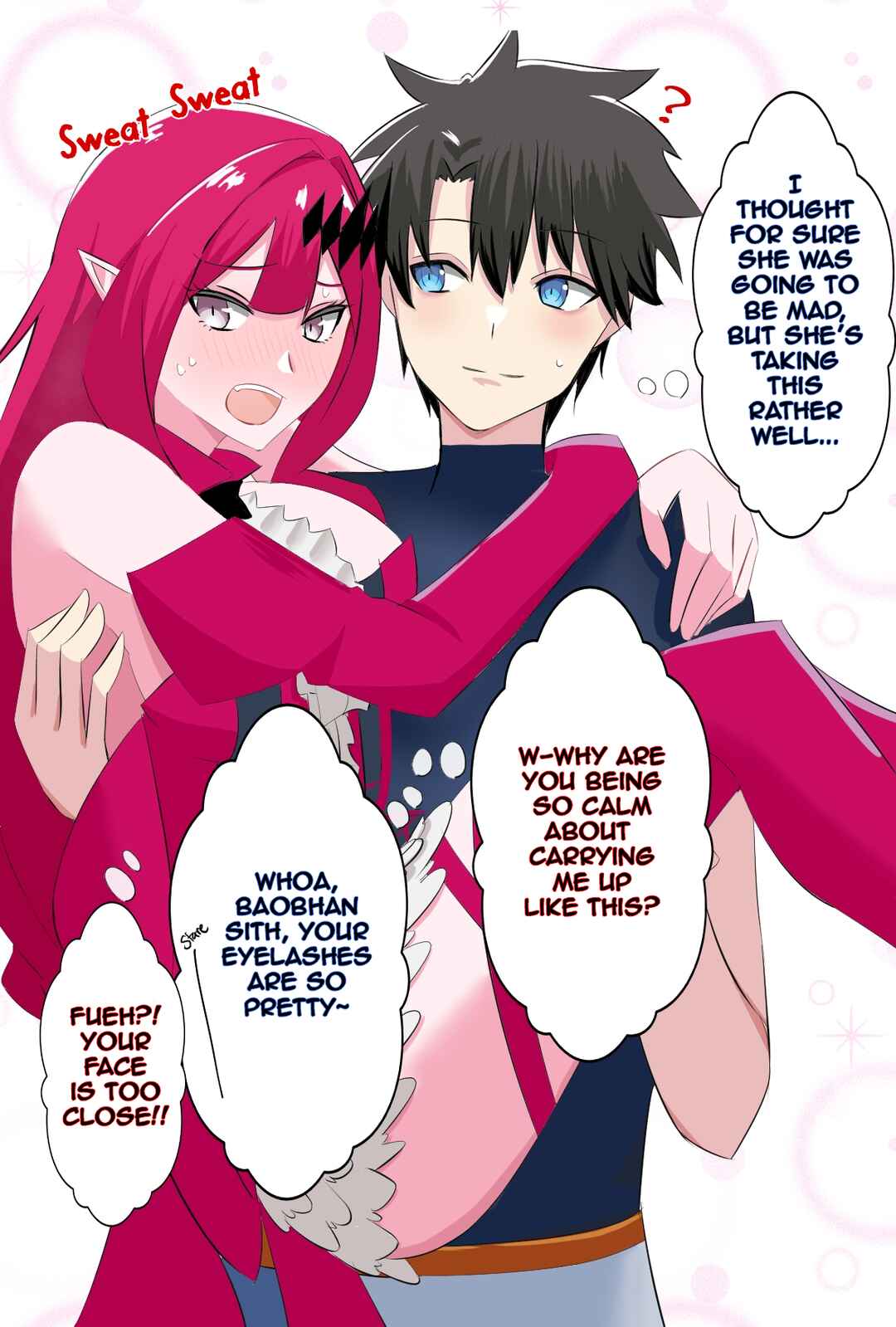 Page 3 Chapter Unknown_b9ee Fate/Grand Order - Ritsuka Fujimaru Tries Princess-Carrying the Fairy Knights and Morgan (Doujinshi)