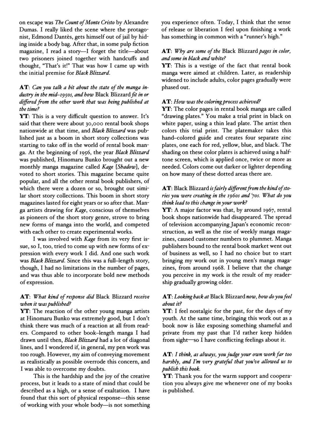 Page 2 Chapter 2.1 Black Blizzard