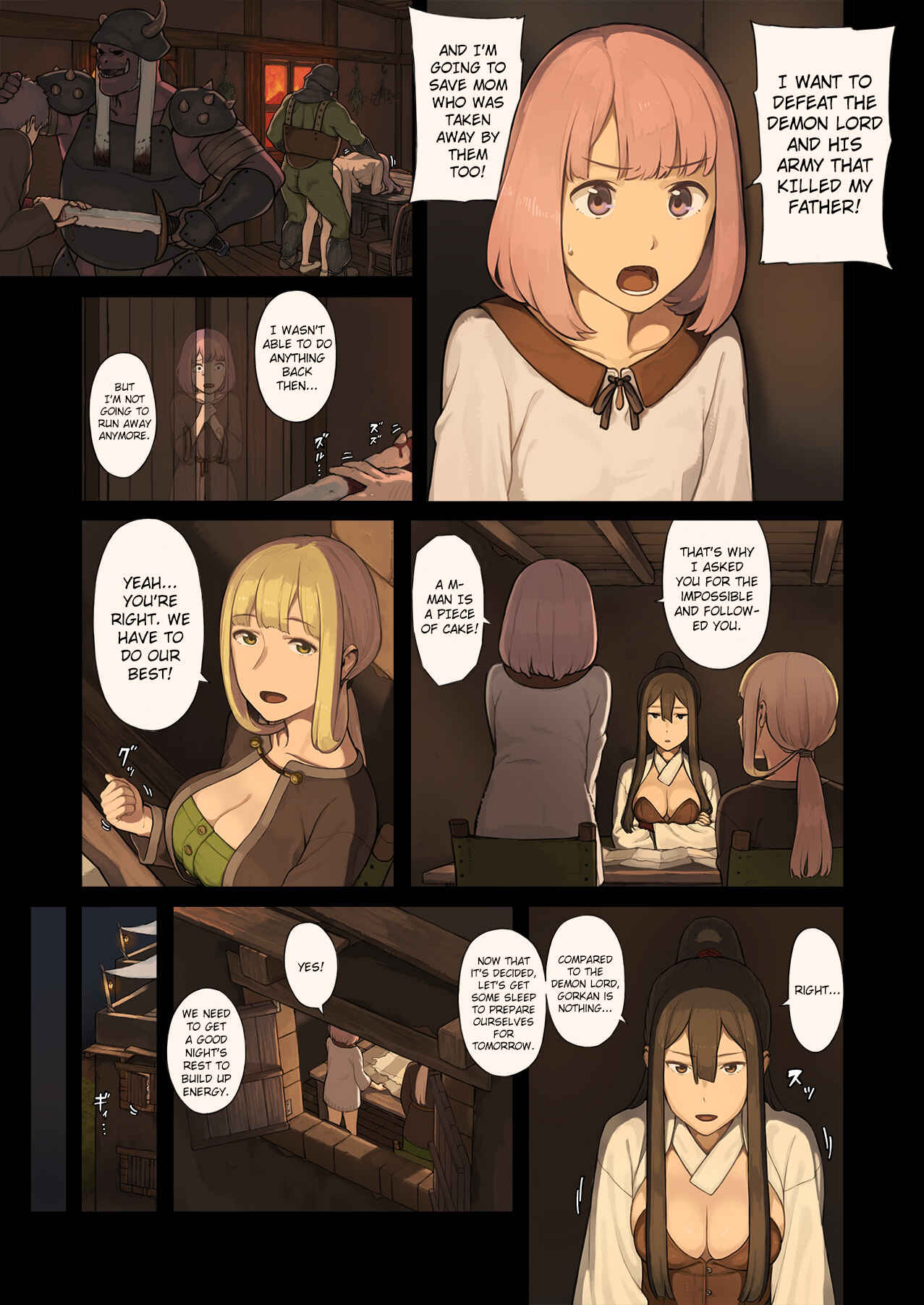 Page 6 Chapter Unknown_dcf7 Onna Boukensha-tachi ga Sabaku no Oasis ni Tachiyoru to...