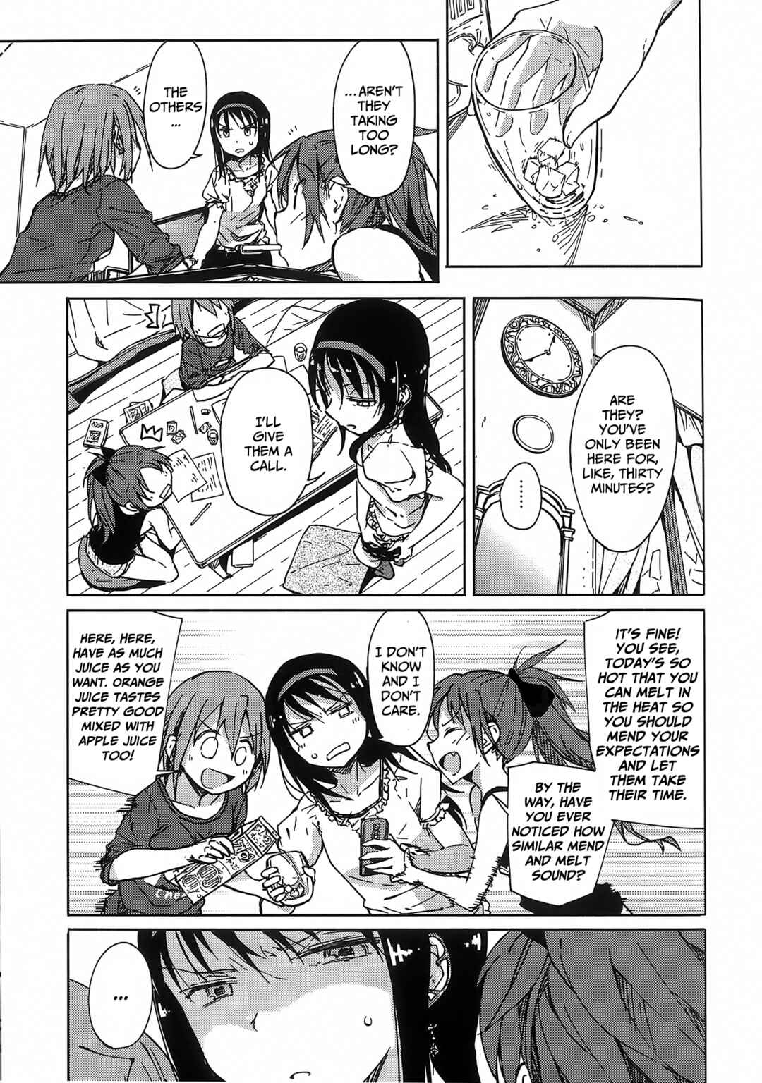 Page 10 Chapter Unknown_8839 Mahou Shoujo Madoka Magica - Onayami Akuma to Kawaranu Futari. (Doujinshi)