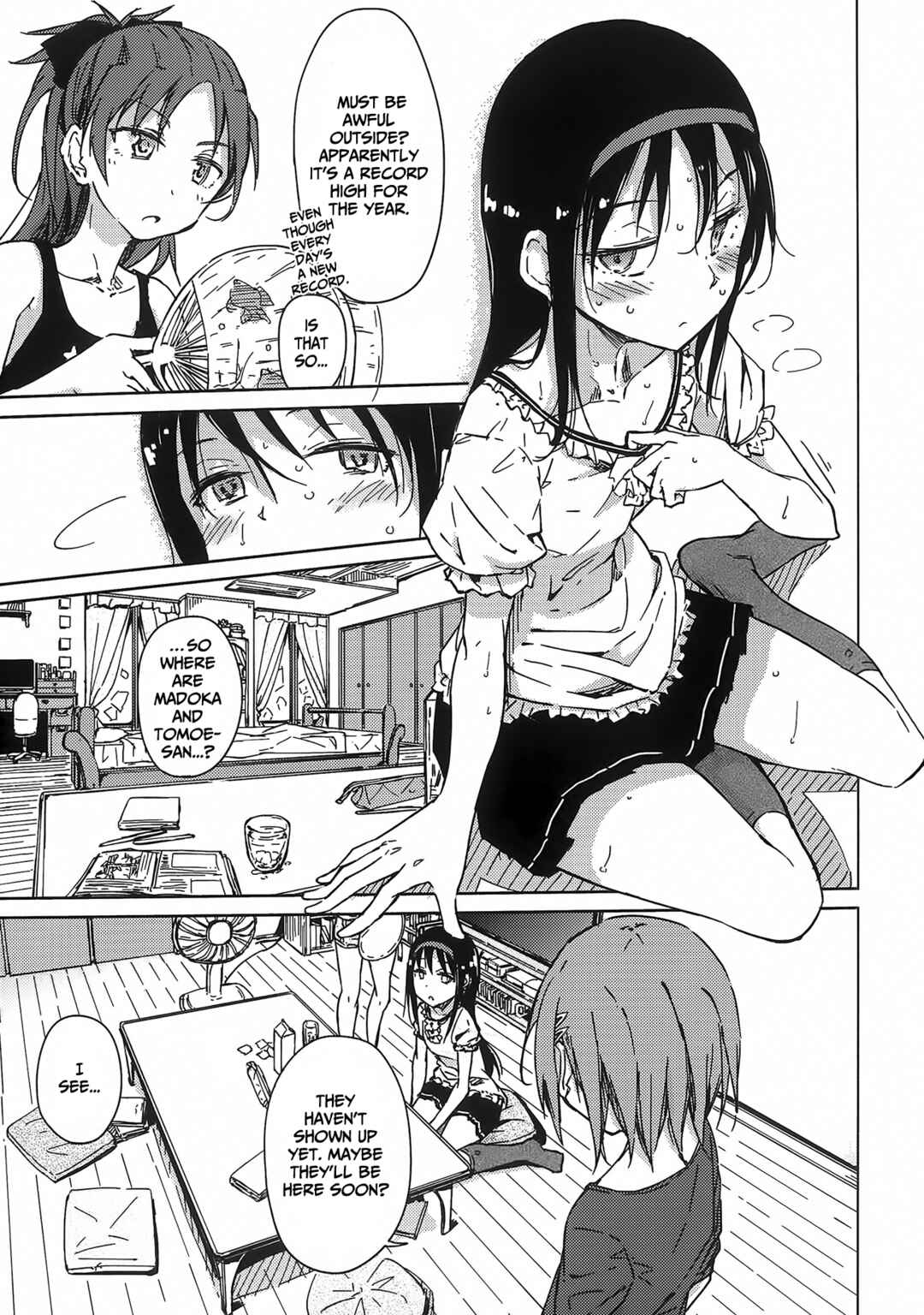 Page 6 Chapter Unknown_8839 Mahou Shoujo Madoka Magica - Onayami Akuma to Kawaranu Futari. (Doujinshi)
