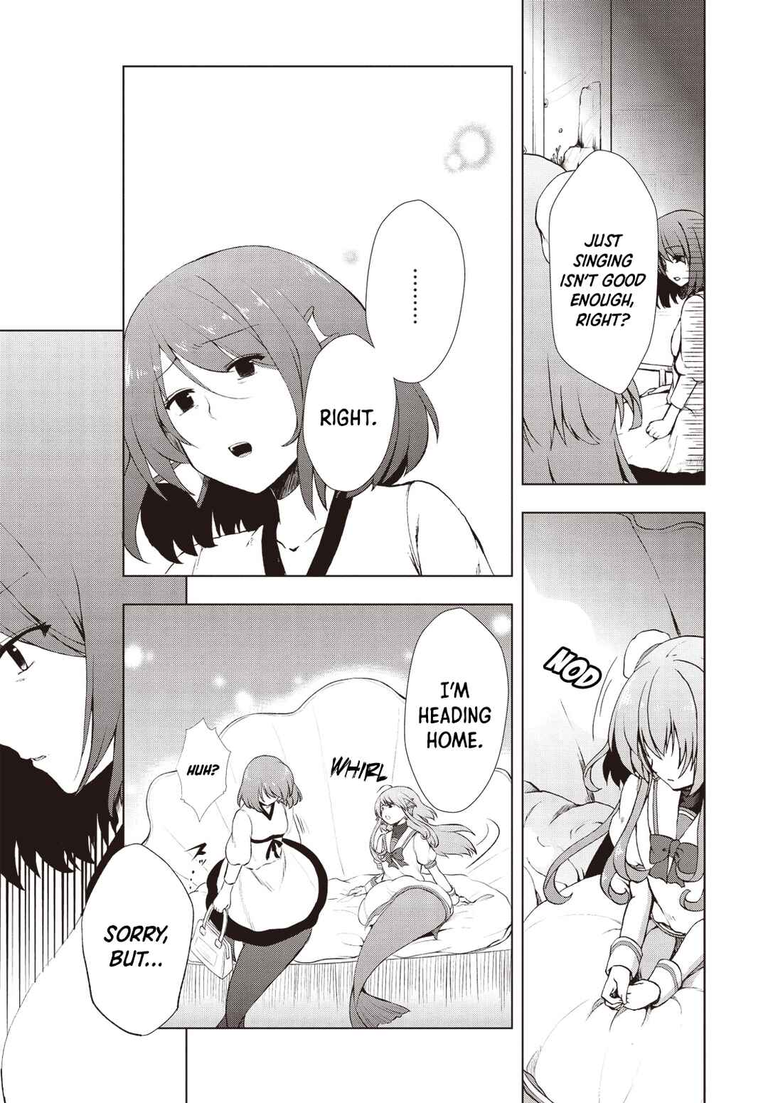 Page 17 Chapter 1 Bermuda △ Triangle: Karen on Stage ♪
