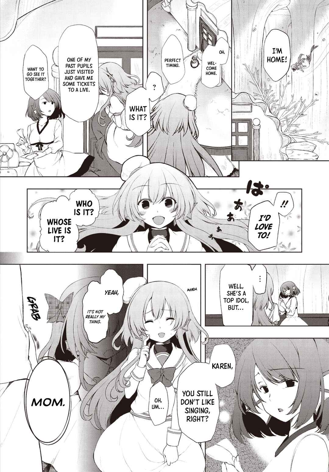 Page 9 Chapter 1 Bermuda △ Triangle: Karen on Stage ♪