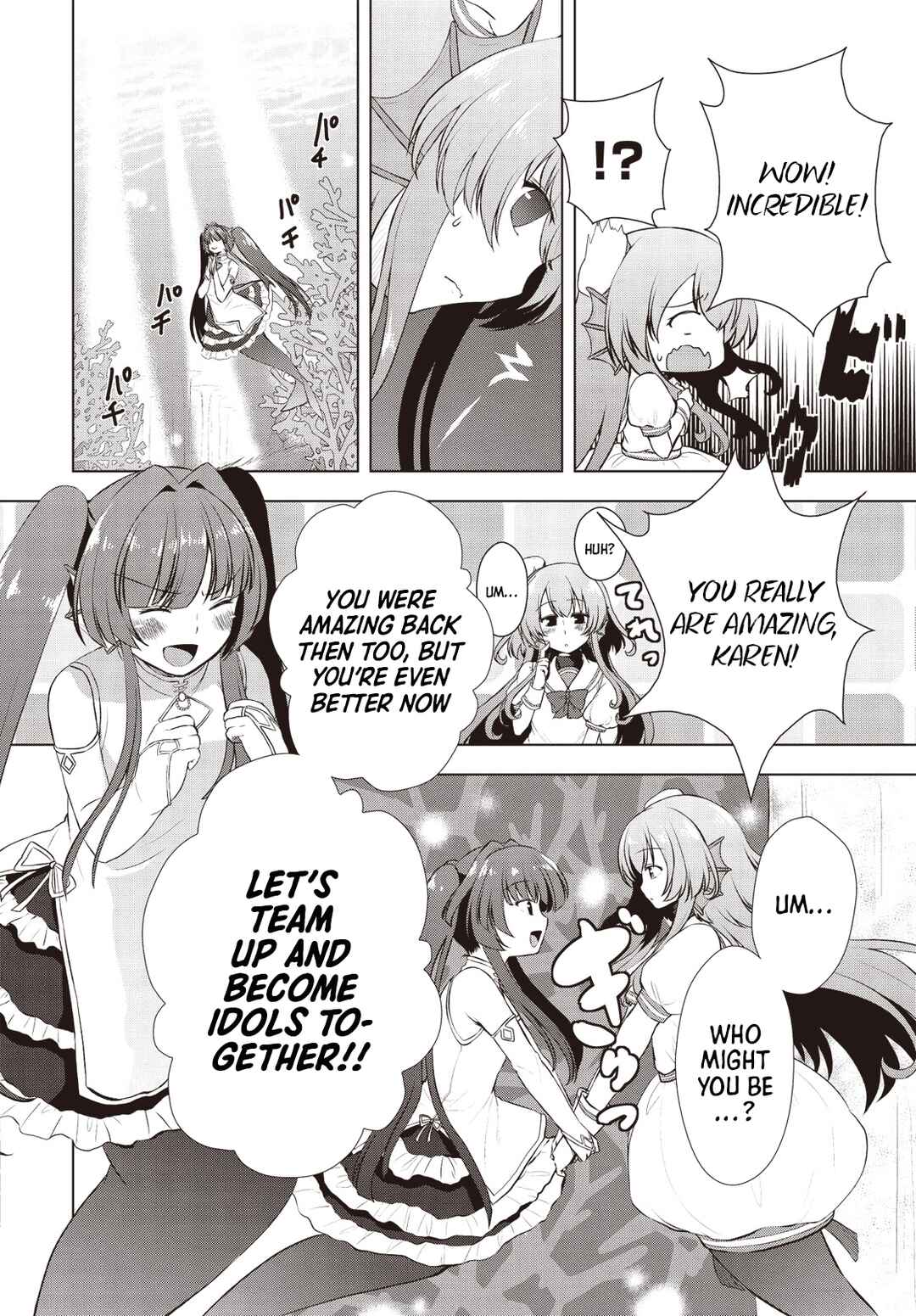 Page 14 Chapter 2 Bermuda △ Triangle: Karen on Stage ♪