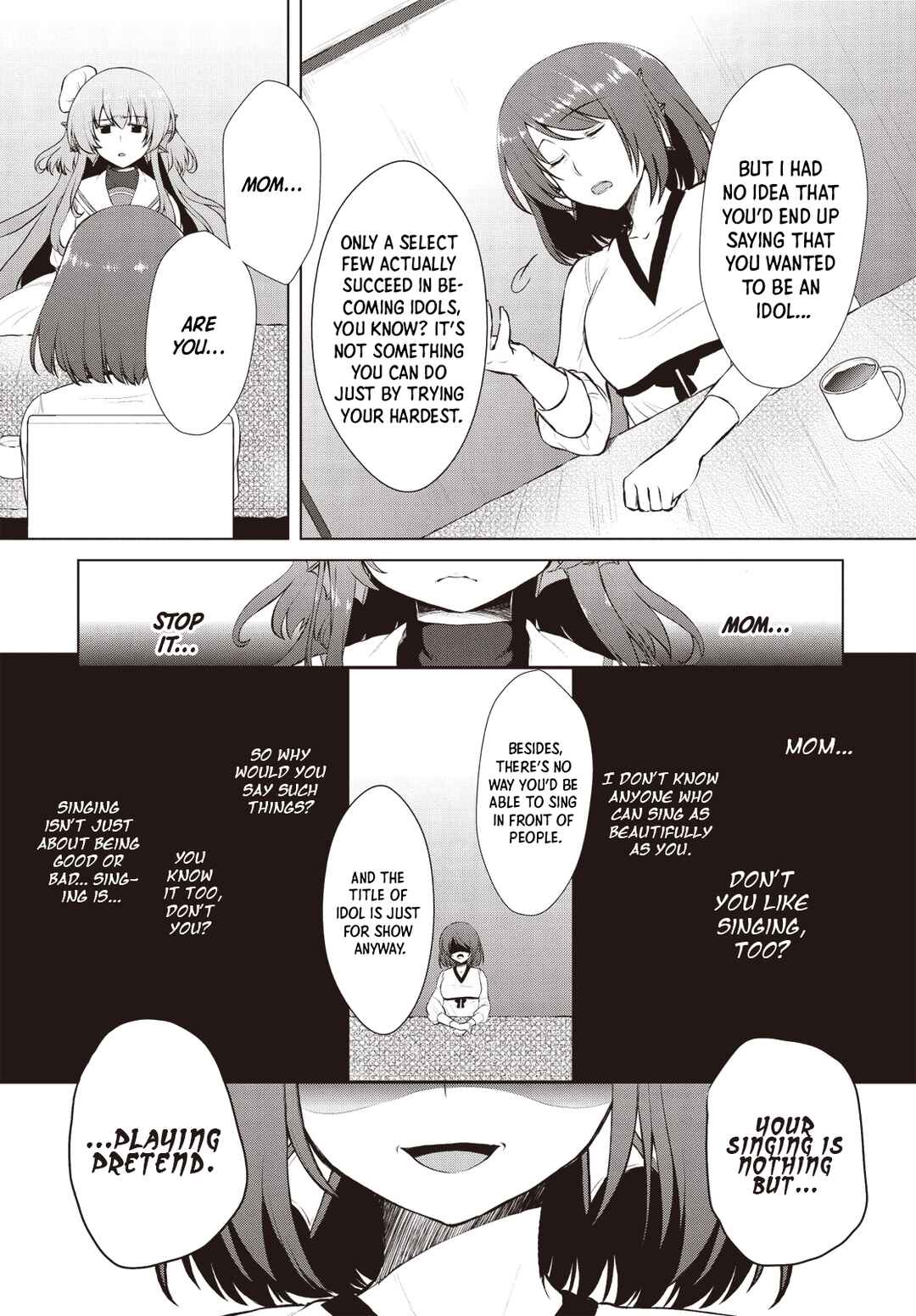 Page 3 Chapter 2 Bermuda △ Triangle: Karen on Stage ♪