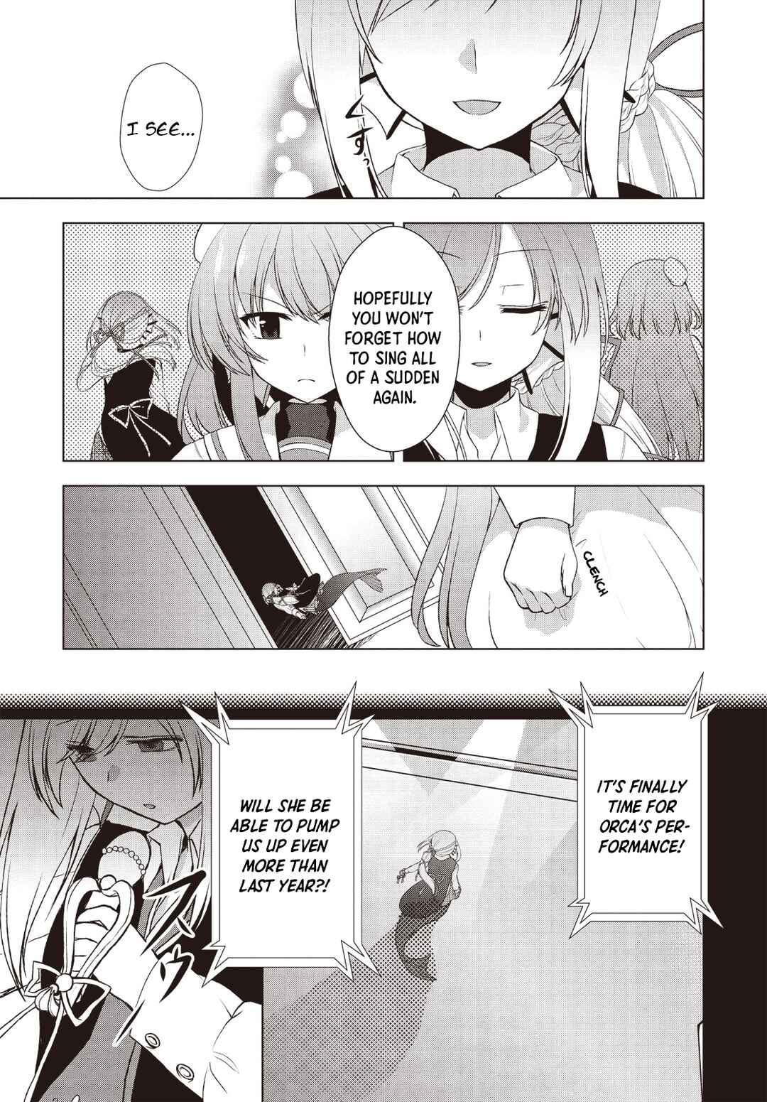 Page 16 Chapter 5 Bermuda △ Triangle: Karen on Stage ♪