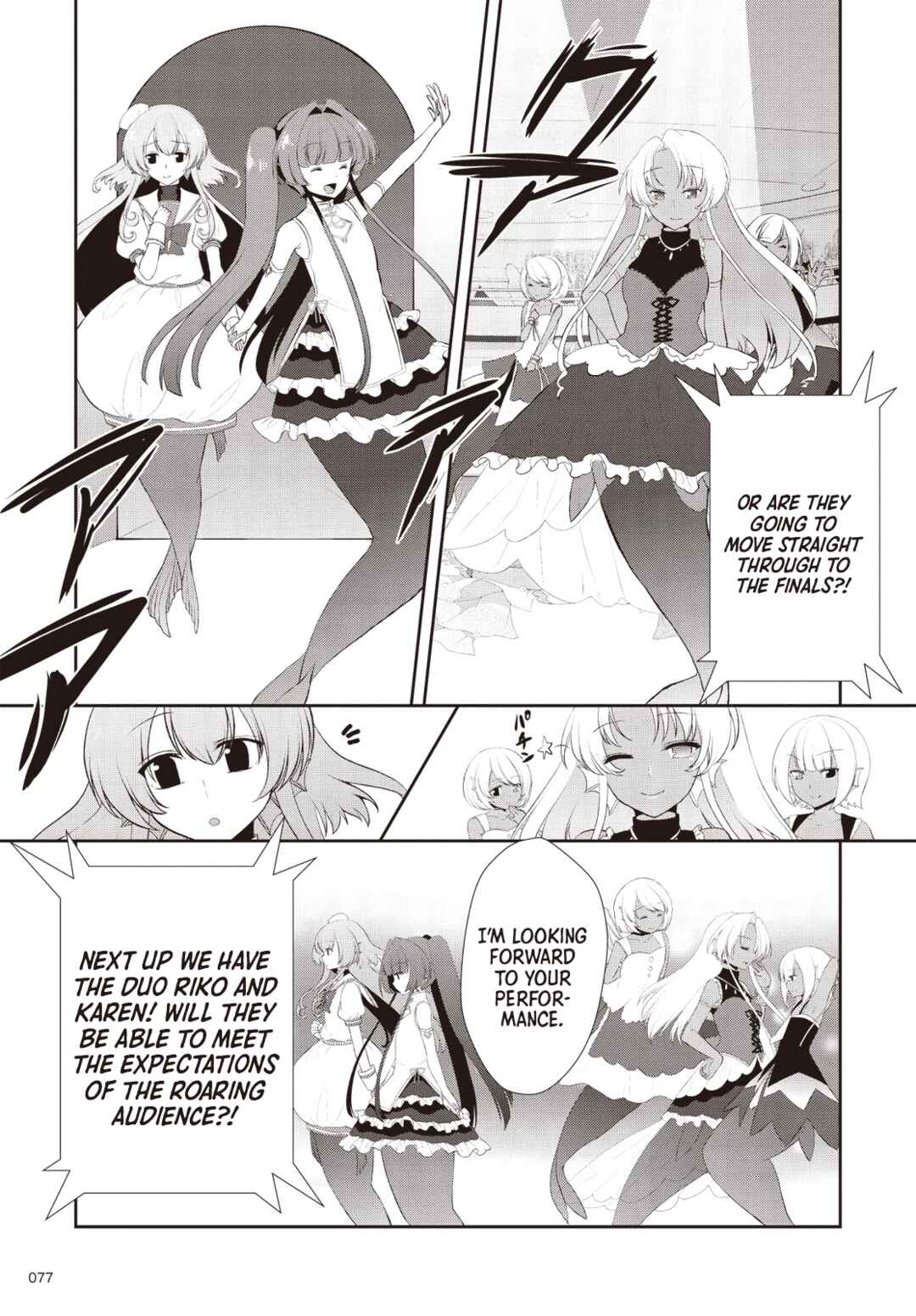 Page 12 Chapter 4 Bermuda △ Triangle: Karen on Stage ♪