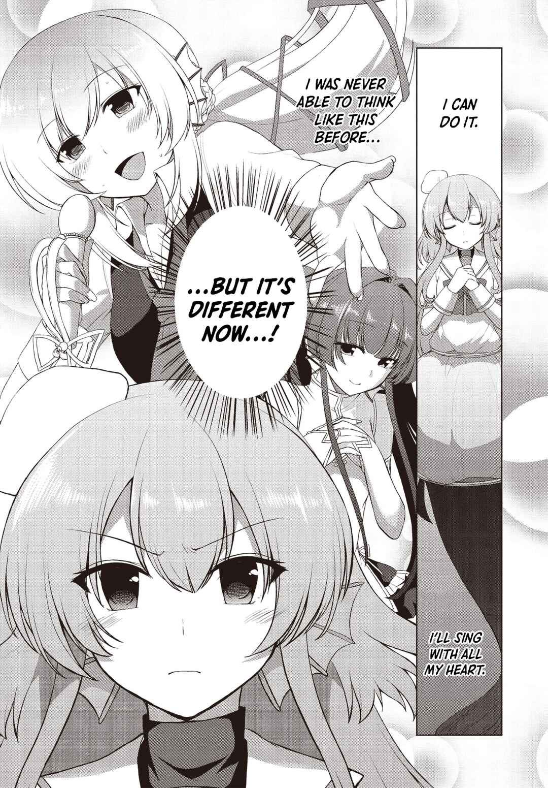 Page 1 Chapter 6 Bermuda △ Triangle: Karen on Stage ♪