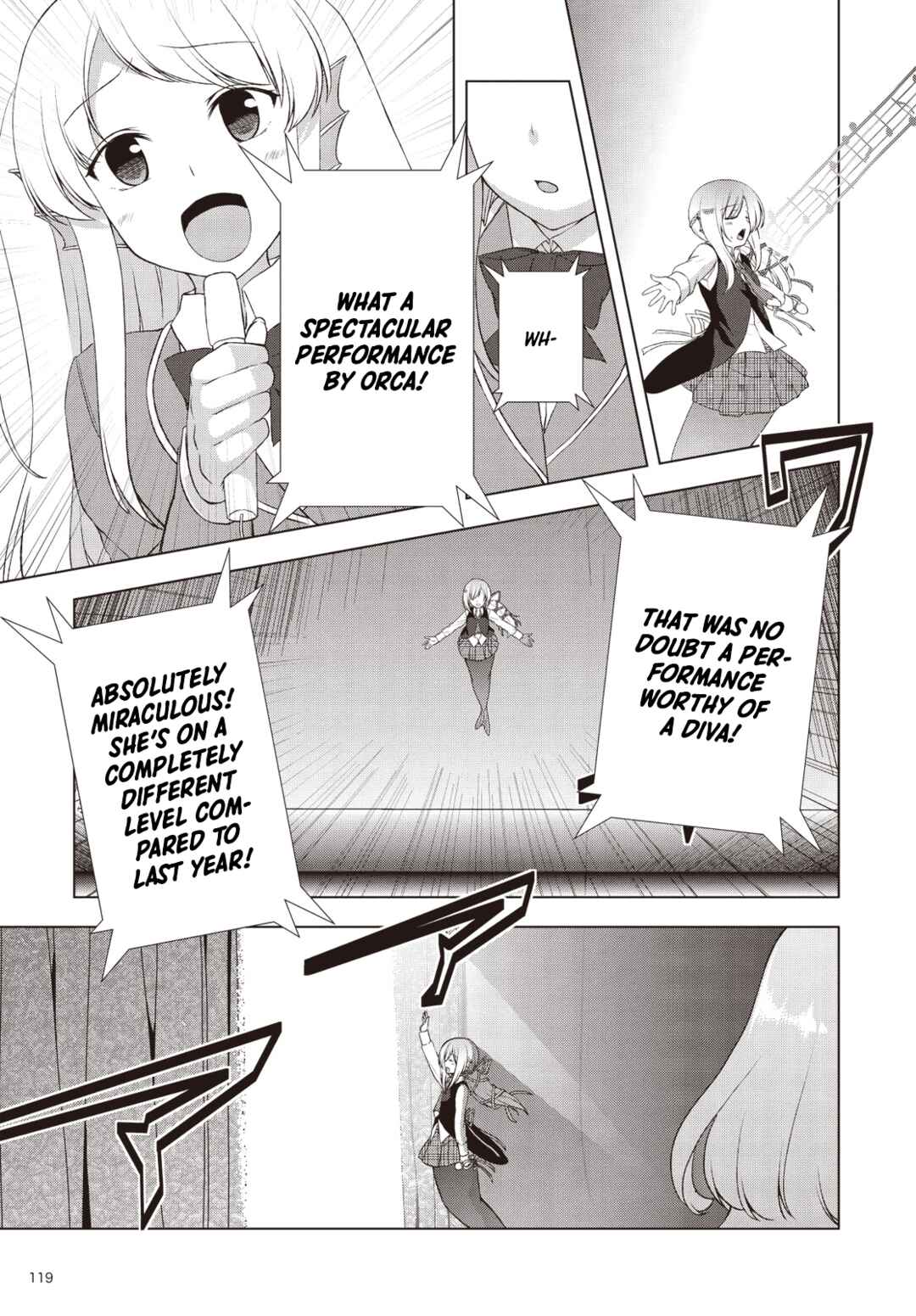 Page 3 Chapter 6 Bermuda △ Triangle: Karen on Stage ♪