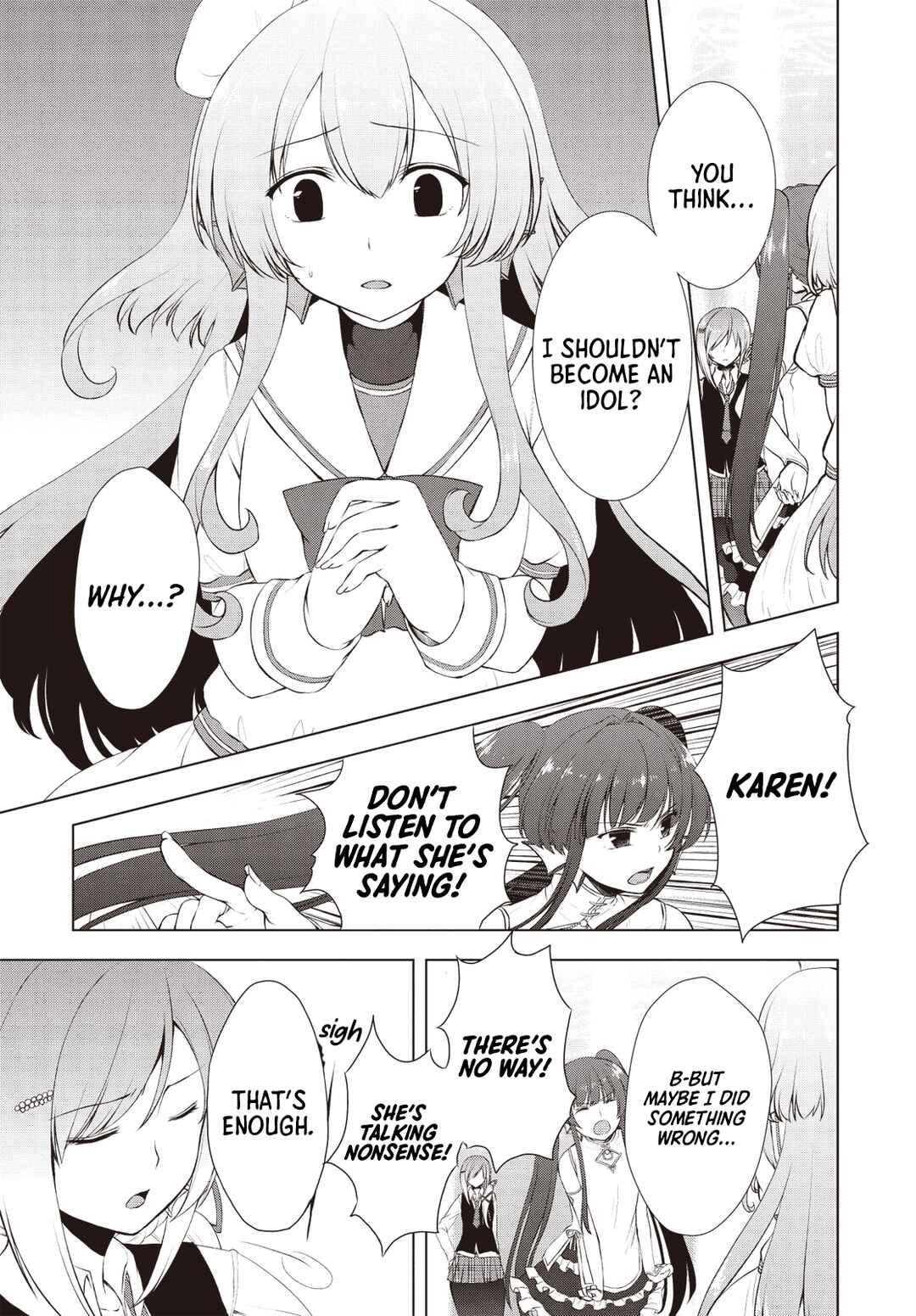 Page 1 Chapter 3 Bermuda △ Triangle: Karen on Stage ♪