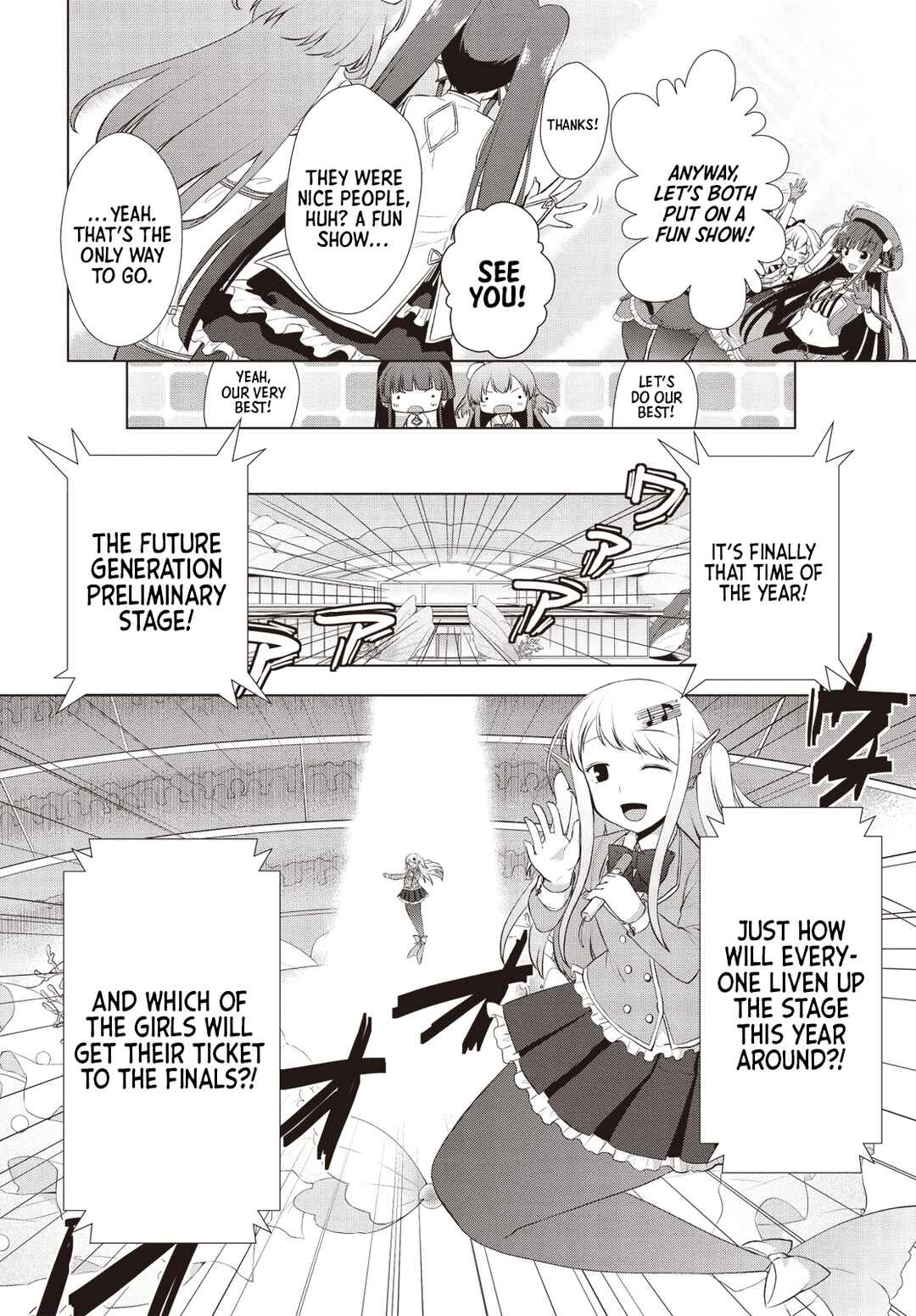 Page 20 Chapter 3 Bermuda △ Triangle: Karen on Stage ♪
