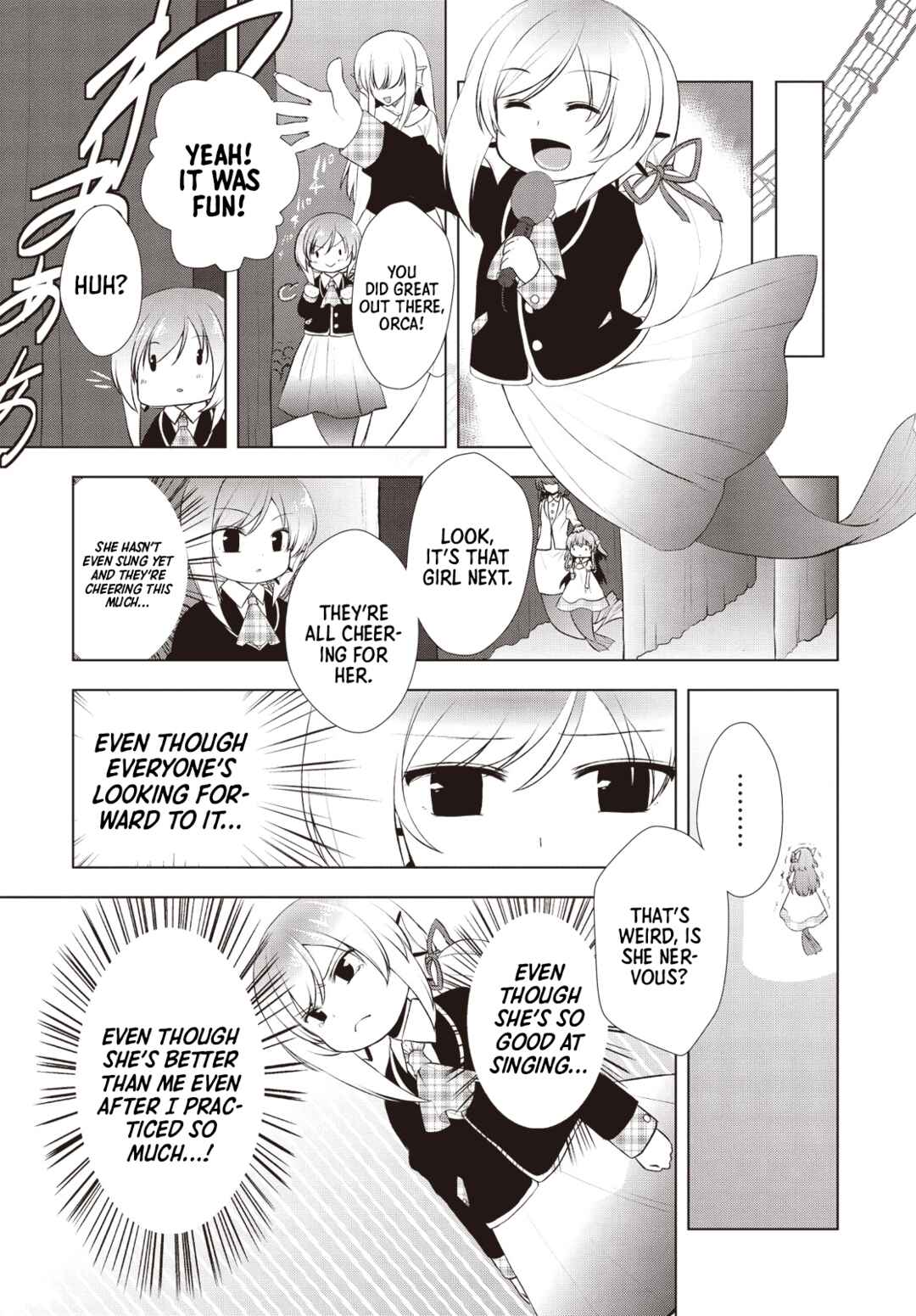 Page 5 Chapter 3 Bermuda △ Triangle: Karen on Stage ♪