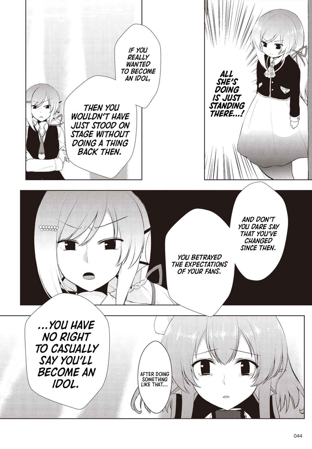 Page 6 Chapter 3 Bermuda △ Triangle: Karen on Stage ♪